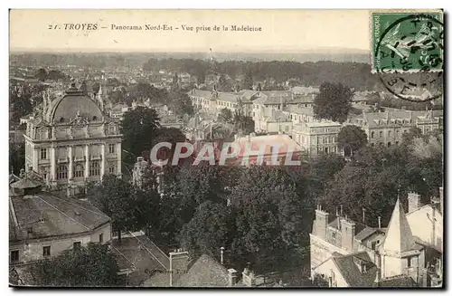 Troyes Ansichtskarte AK Panorama Nord Est Vue prise de la Madeleine