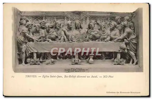 TRoyes Cartes postales Eglise Saint Jean