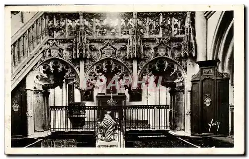 TRoyes Ansichtskarte AK Eglise Sainte Madeleine le jube