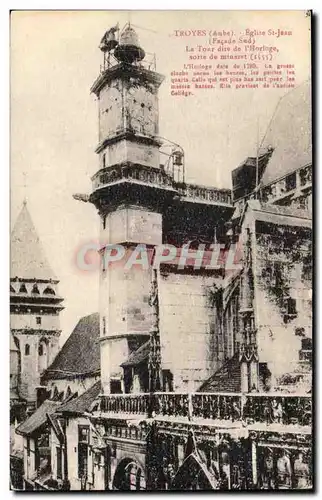 TRoyes Ansichtskarte AK Eglise Saint Jean