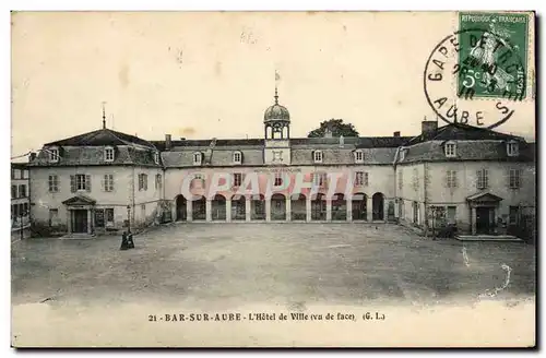 Bar sur Aube - L'Hotel de Ville - Cartes postales