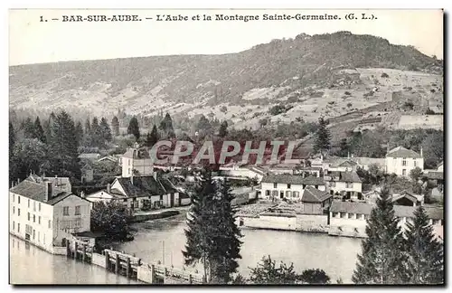 Bar sur Aube - L'Aube et la Montagne Ste Germaine - Cartes postales