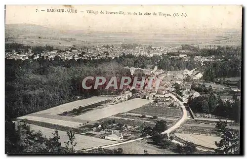 Bar sur Aube - Village de Proverville ve de Troyes - Cartes postales