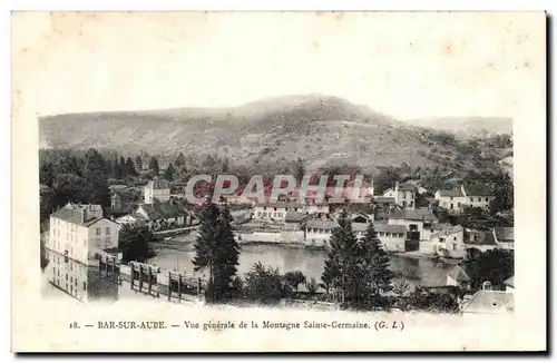 Bar sur Aube - Vue Generale de la Montagne Ste Germaine - Cartes postales