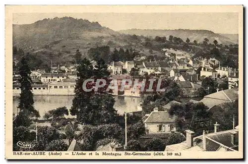 Bar sur Aube - L'Aube et la Montagne Ste Germaine - Cartes postales