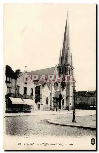 Troyes - L&#39Egise Saint Remy - Cartes postales