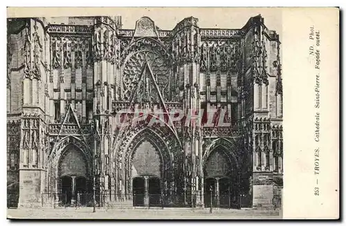 Troyes - Cathedrale Saint Pierre - Ansichtskarte AK