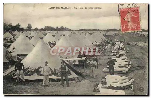 Mailly le Camp - Un Coin de Campement- Ansichtskarte AK