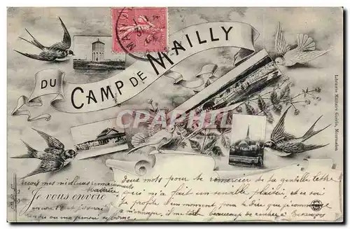 Mailly le Camp - Camp de Mailly - Souvenir - Ansichtskarte AK hirondelle