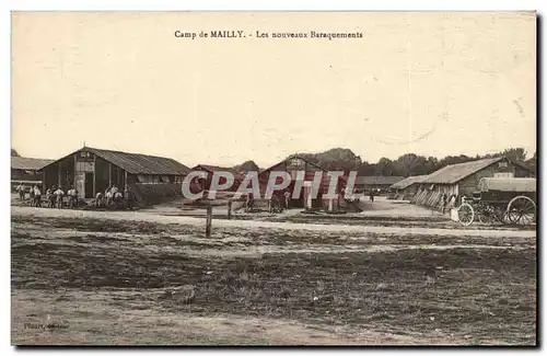 Camp de Mailly - Les Nouveaux Baraquements - Ansichtskarte AK