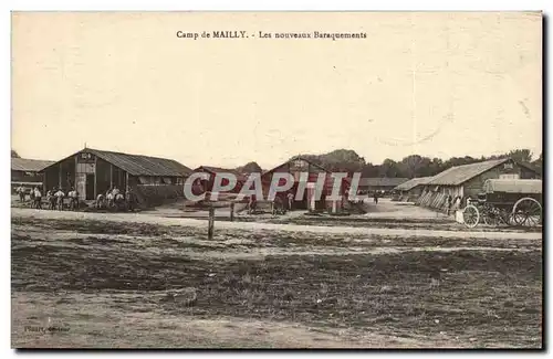 Camp de Mailly - Les Nouveaux Baraquements - Cartes postales