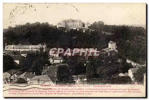 Brienne le Chateau - Le Chateau - Facade Principale Ansichtskarte AK