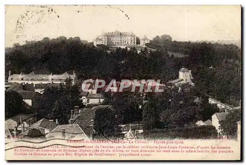 Brienne le Chateau - Le Chateau - Facade Principale Cartes postales