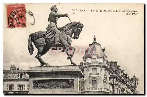 Orleans - Statue de Jeanne d&#39Arc - Cartes postales