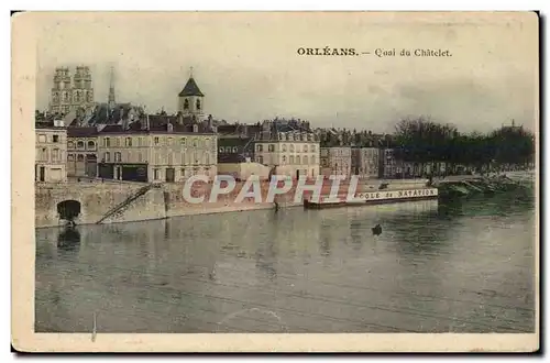 Orleans - Quai de Chatelet - Cartes postales