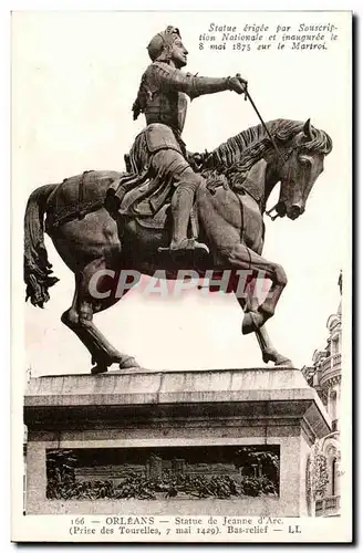 Orleans - Statue de Jeanne d&#39Arc - Cartes postales