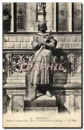 Orleans - Statue de Jeanne d&#39Arc - Cartes postales