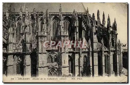 Orleans - Abside de la Cathedrale - Cartes postales