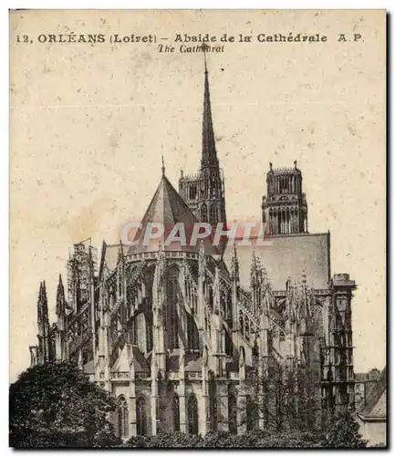 Orleans - Abside de la Cathedrale - Cartes postales