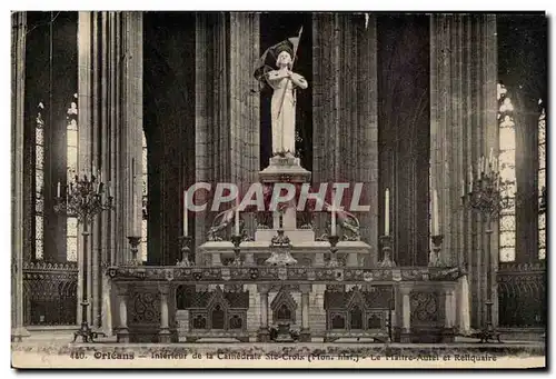 Orleans - Interieur de la Cathedrale Ste Croix - Cartes postales