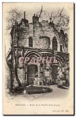 Orleans - Ruines de la Chapelle Saint Jacques - Cartes postales