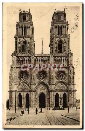 Orleans - La Cathedrale Ste Croix - Ansichtskarte AK