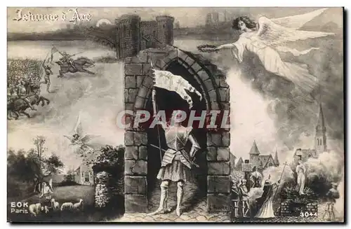 Orleans - Jeanne d&#39Arc - Fantaisie - Femme - Ansichtskarte AK