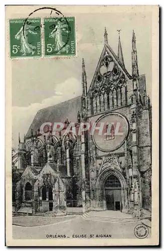 Orleans - Eglise Saint Aignan - Cartes postales