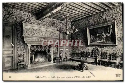 Orleans - Salle des Mariages a L&#39Hotel de Ville - Cartes postales