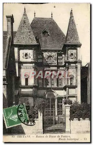 Orleans - Maison de Diane de Poitiers - Cartes postales