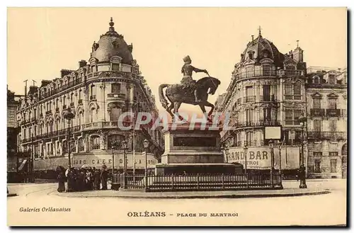 Orleans - Place du Martroi - Cartes postales