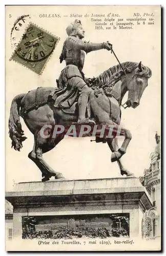 Orleans Cartes postales Statue de Jeanne d&#39arc