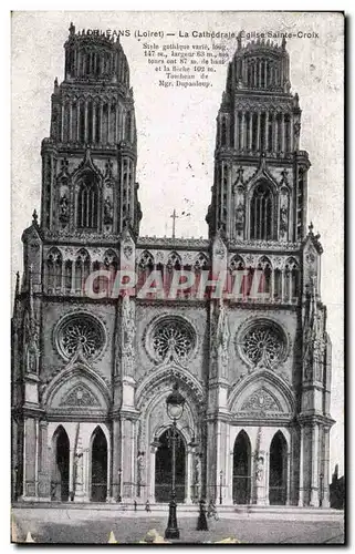 Orleans - La Cathedrale - Eglise Sainte Croix - Ansichtskarte AK