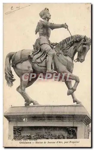 Orleans - Statue de Jeanne d&#39Arc - Cartes postales