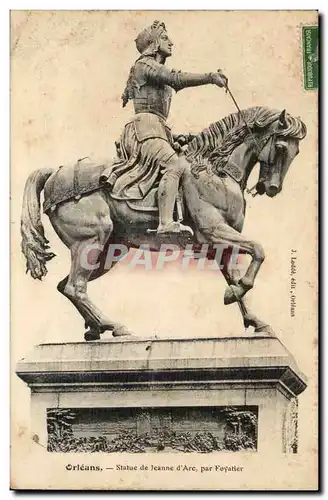 Orleans - Statue de Jeanne d&#39Arc - Cartes postales