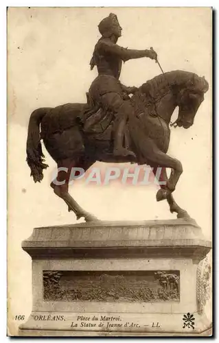 Orleans - La statue de Jeanne d&#39Arc - Cartes postales