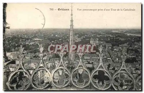 Orleans - Vue Panoramique prise de la Tour de la Cathedrale - Ansichtskarte AK