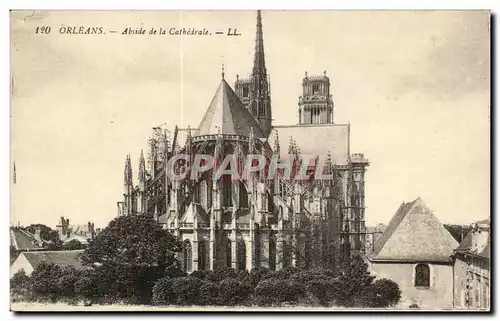 Orleans - Abside de la Cathedrale - Cartes postales