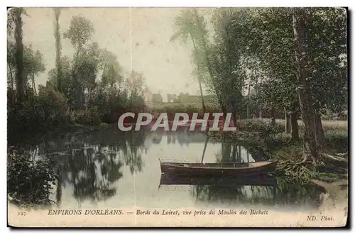 Environs d&#39Orleans Cartes postales Bords du Loiret vue prise du moulin des Bechets