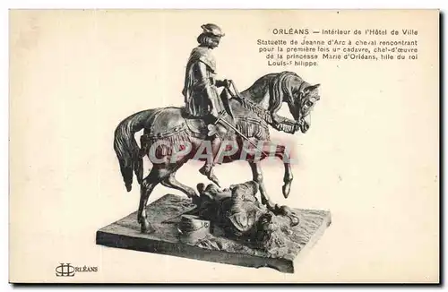 Orleans Cartes postales Interieur de l'hotel de ville (Jeanne d'arc)
