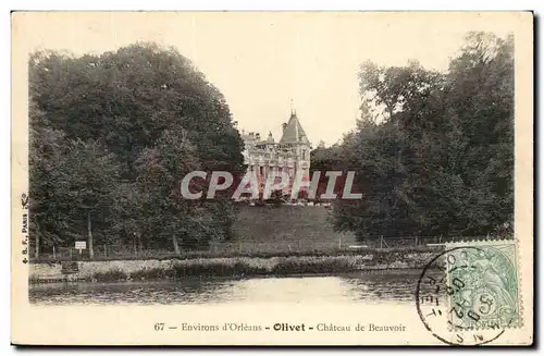 Environs d'Orleans Cartes postales Chateau de Beauvoir