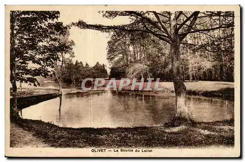 Olivet Cartes postales La source du Loiret
