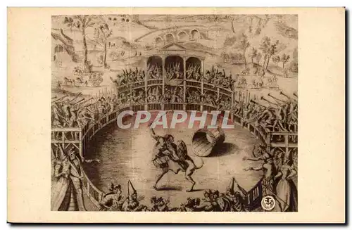 Montargis Cartes postales Combat de chien (dog)