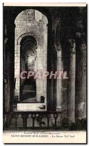 Saint Benoit sur Loire Cartes postales La basse nef sud
