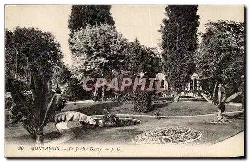 Montargis Cartes postales Le jardin Durzy