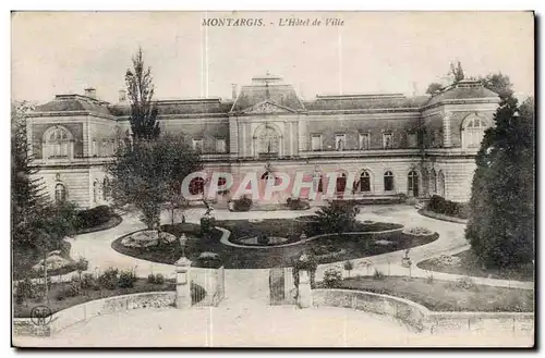 Montargis Cartes postales L'hotel de ville