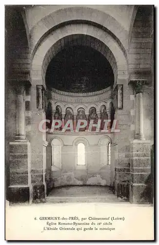 Germigny Close Cartes postales By Chateauneuf Byzantine Romano Church�