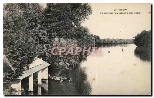 Olivet Ansichtskarte AK Le Loiret en amont du pont