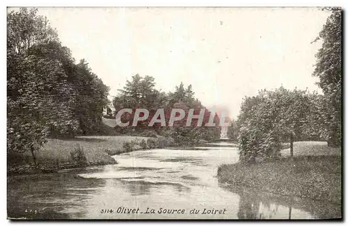 Olivet Cartes postales La source du Loiret