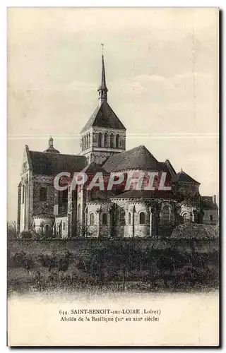 Saint Benoit sur Loire Cartes postales Abside de a basilique